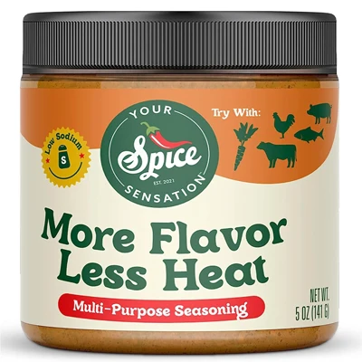 More flavor less heat